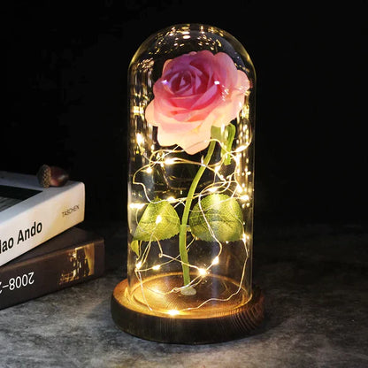 PERFECT GIFT: GALAXY ROSE + ROSE BEAR