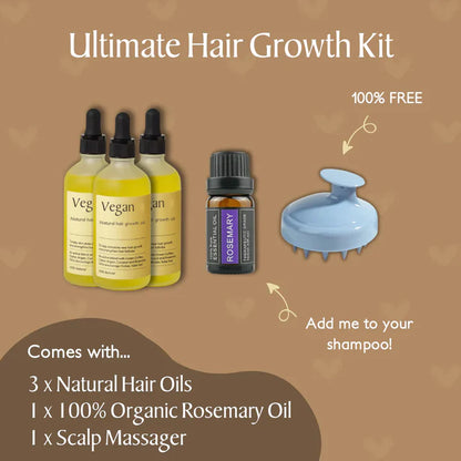 Time™ Natural Vegan Hair Growth Oils